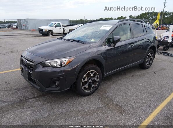 JF2GTABC1JH261399 2018 SUBARU CROSSTREK Black Front left