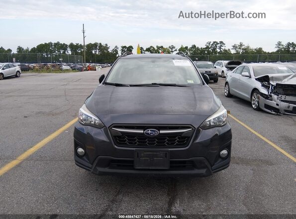 JF2GTABC1JH261399 2018 SUBARU CROSSTREK Black Rear interior view