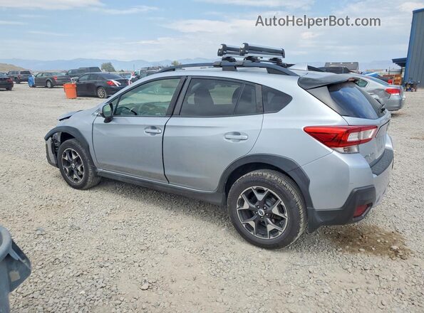 JF2GTABC1JH279062 2018 SUBARU CROSSTREK Silver Trasero izquierdo