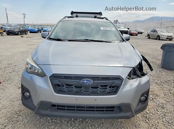 JF2GTABC1JH279062 2018 SUBARU CROSSTREK Silver Vista frontal