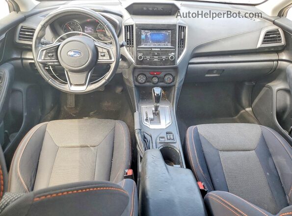 JF2GTABC1JH279062 2018 SUBARU CROSSTREK Silver Vista del salpicadero