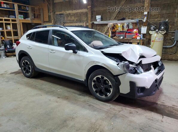 JF2GTABC1NH225542 2022 SUBARU CROSSTREK Белый Передняя правая четверть