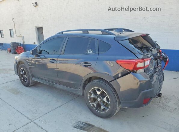 JF2GTABC2J9309776 2018 SUBARU CROSSTREK Black Tył lewy