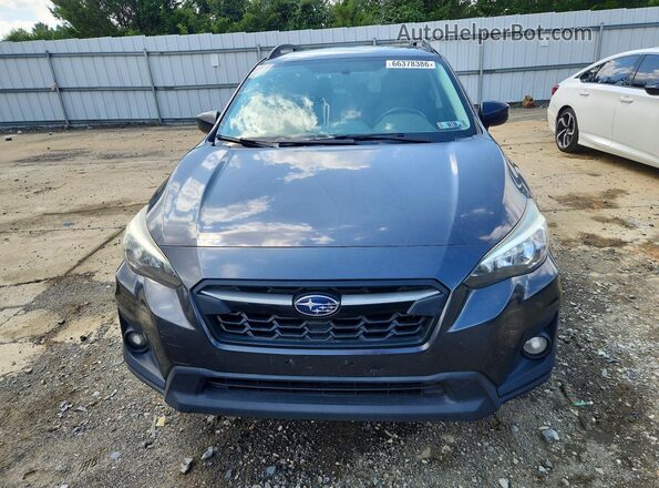 JF2GTABC2JH207979 2018 SUBARU CROSSTREK Угольный Вид панели приборов