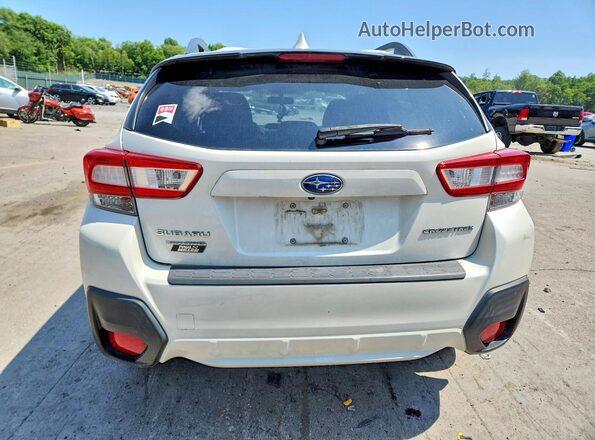 JF2GTABC2JH221431 2018 SUBARU CROSSTREK White Vista trasera