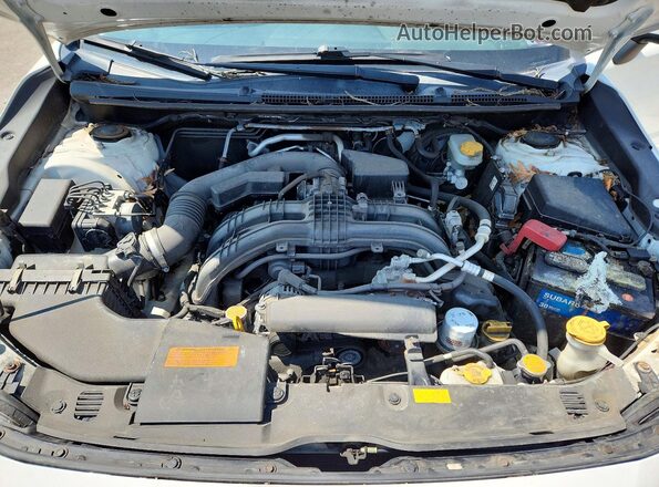 JF2GTABC2JH221431 2018 SUBARU CROSSTREK White Vista del compartimento del motor