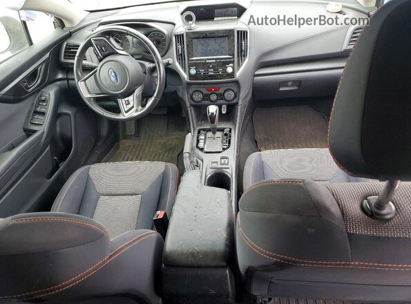 JF2GTABC2JH320718 2018 SUBARU CROSSTREK Синий Вид панели приборов
