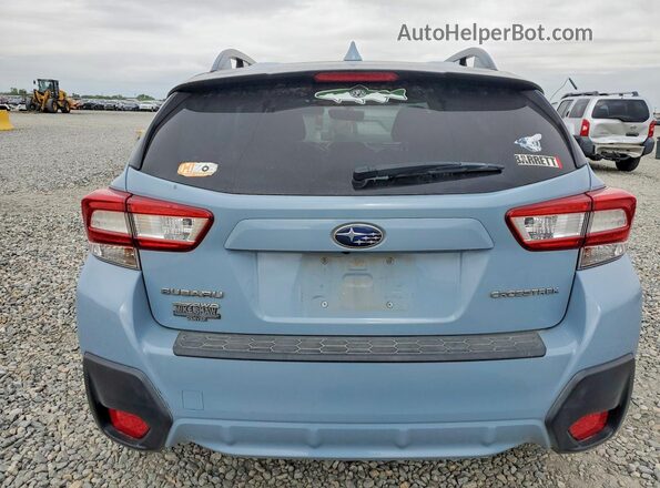 JF2GTABC2JH320718 2018 SUBARU CROSSTREK Синий Вид сзади