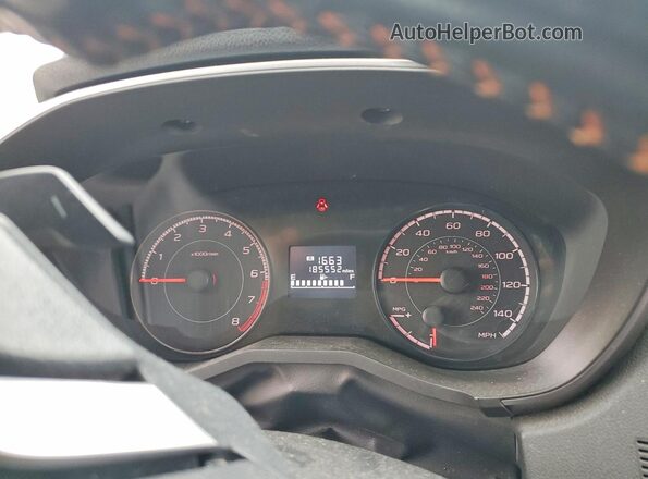 JF2GTABC2JH320718 2018 SUBARU CROSSTREK Синий Вид щитка приборов