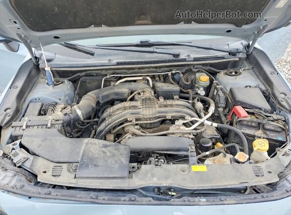 JF2GTABC2JH320718 2018 SUBARU CROSSTREK Синий Вид задней части салона
