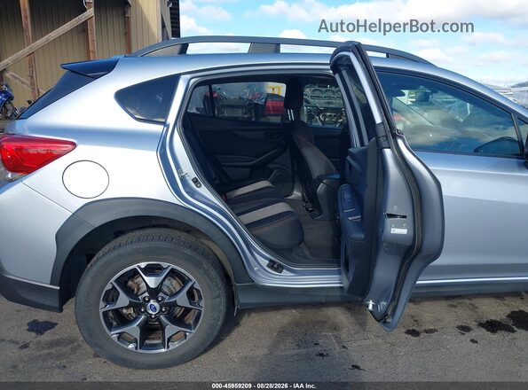 JF2GTABC3JH283047 2018 SUBARU CROSSTREK Gray VIN კოდის სტიკერის ხედი