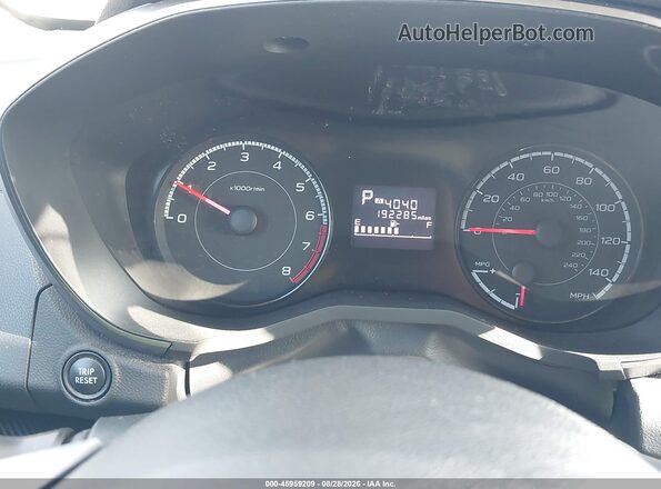 JF2GTABC3JH283047 2018 SUBARU CROSSTREK Gray უკანა სავარძლების ხედი
