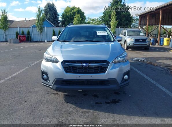 JF2GTABC3JH283047 2018 SUBARU CROSSTREK Gray ხელსაწყოთა პანელის ხედი