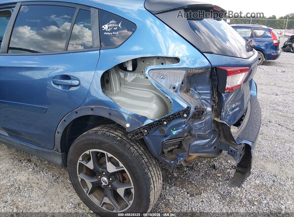 JF2GTABC3JH298602 2018 SUBARU CROSSTREK Синий Вид спереди