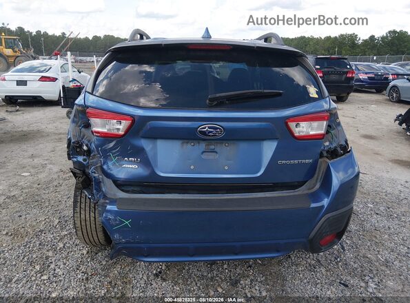 JF2GTABC3JH298602 2018 SUBARU CROSSTREK Синий 