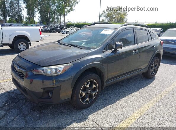JF2GTABC3JH333493 2018 SUBARU CROSSTREK Black Front left