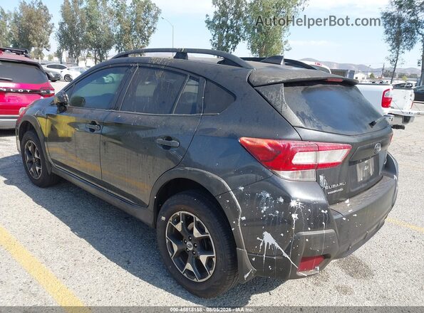 JF2GTABC3JH333493 2018 SUBARU CROSSTREK Black Rear left