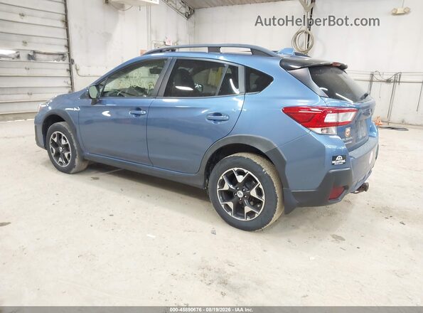 JF2GTABC3JH345434 2018 SUBARU CROSSTREK Blue Rear left
