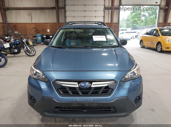JF2GTABC3MH354574 2021 SUBARU CROSSTREK Синий Вид спереди