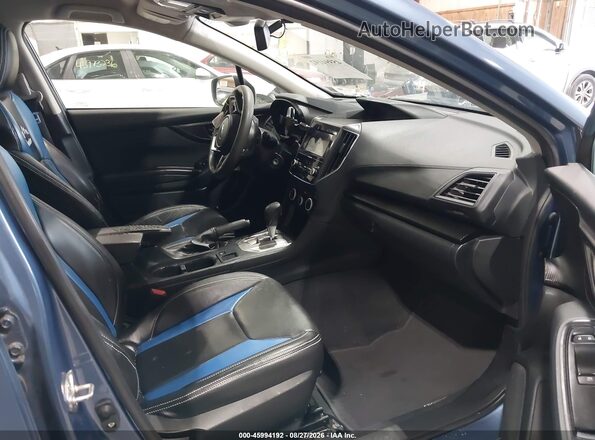 JF2GTABC3MH354574 2021 SUBARU CROSSTREK Синий Вид салона спереди