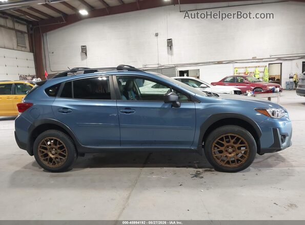 JF2GTABC3MH354574 2021 SUBARU CROSSTREK Синий Вид задней части салона