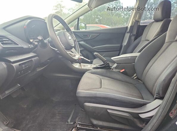 JF2GTABC4L8264607 2020 SUBARU CROSSTREK Black წინა სალონის ხედი