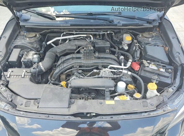 JF2GTABC4L8264607 2020 SUBARU CROSSTREK Black უკანა სალონის ხედი