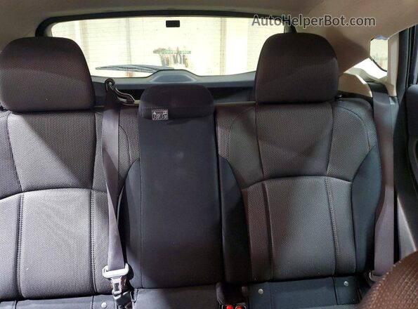 JF2GTABC4P8210097 2023 SUBARU CROSSTREK Silver უკანა სავარძლების ხედი