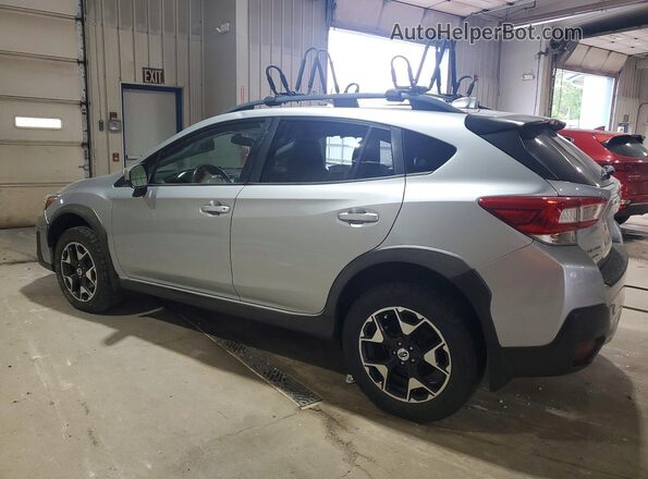 JF2GTABC5JH207877 2018 SUBARU CROSSTREK Silver Trasero izquierdo
