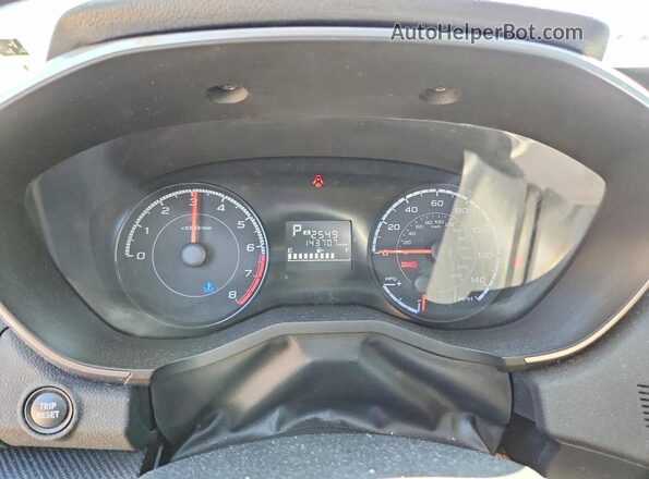 JF2GTABC5JH239874 2018 SUBARU CROSSTREK Gray Սարքավորումների վահանակի տեսք