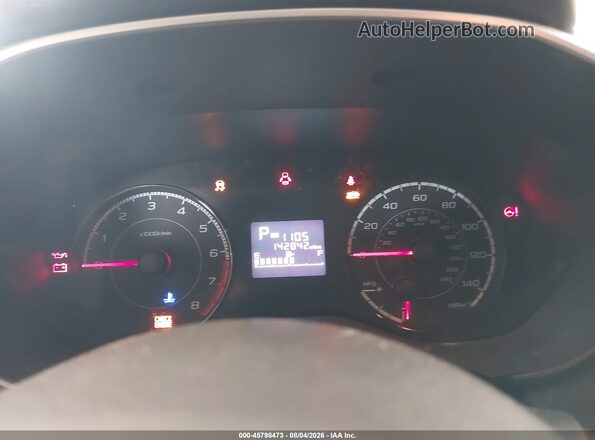 JF2GTABC5JH299847 2018 SUBARU CROSSTREK White Հետևի նստատեղերի տեսք