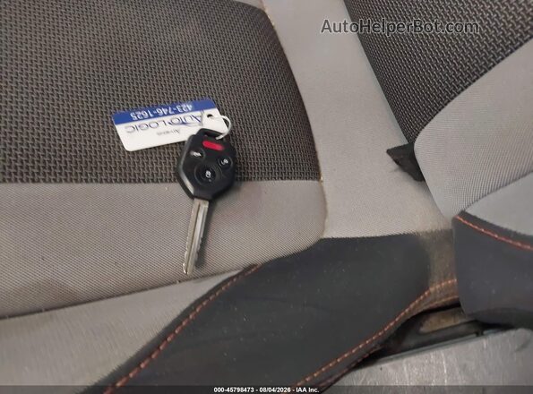 JF2GTABC5JH299847 2018 SUBARU CROSSTREK White Առջևի վահանակի տեսք