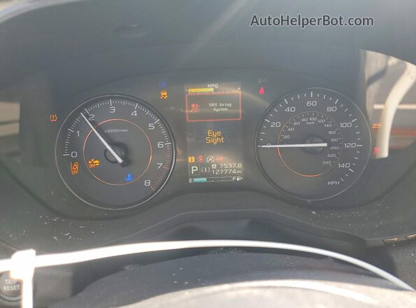 JF2GTABC5MH351739 2021 SUBARU CROSSTREK White Widok zestawu wskaźników