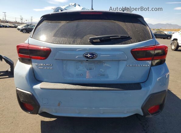 JF2GTABC5MH395739 2021 SUBARU CROSSTREK Синий Вид сзади