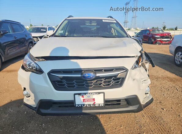 JF2GTABC6JH342303 2018 SUBARU CROSSTREK Белый Вид спереди