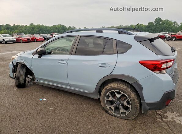 JF2GTABC6KH226617 2019 SUBARU CROSSTREK Синий Задняя левая четверть