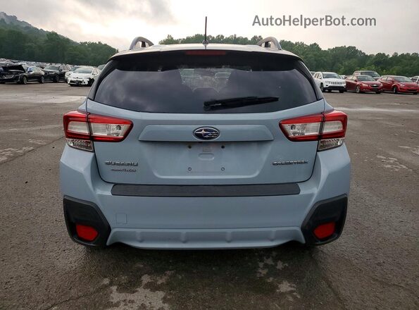 JF2GTABC6KH226617 2019 SUBARU CROSSTREK Синий Вид сзади