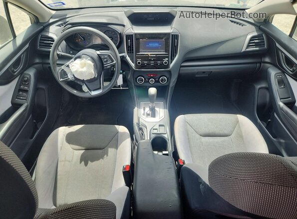 JF2GTABC6L8231298 2020 SUBARU CROSSTREK White Առջևի վահանակի տեսք