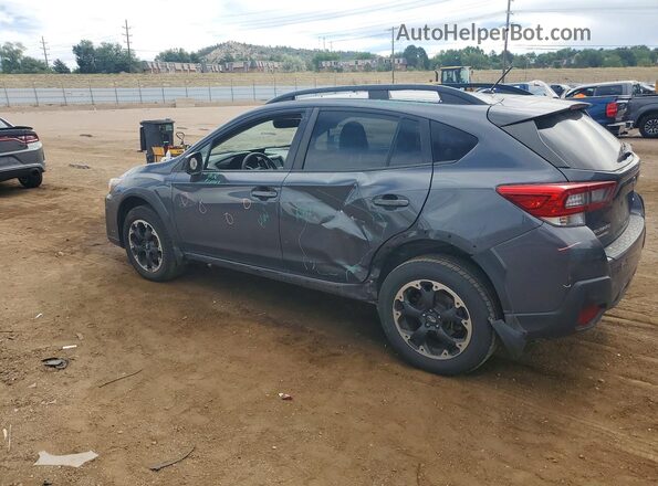 JF2GTABC6M8349658 2021 SUBARU CROSSTREK Charcoal Rear left