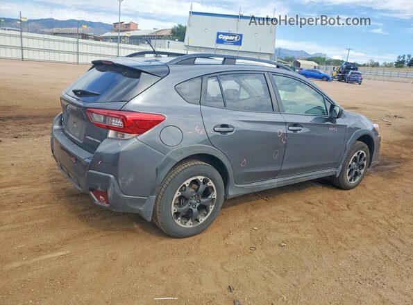JF2GTABC6M8349658 2021 SUBARU CROSSTREK Charcoal Rear right