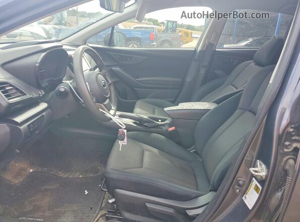 JF2GTABC6M8349658 2021 SUBARU CROSSTREK Charcoal Front interior view