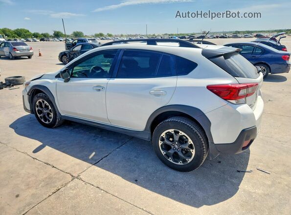 JF2GTABC6NH258388 2022 SUBARU CROSSTREK White უკანა მარცხენა