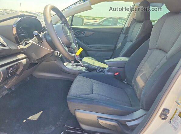 JF2GTABC6NH258388 2022 SUBARU CROSSTREK White წინა სალონის ხედი