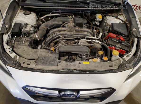 JF2GTABC6PH254151 2023 SUBARU CROSSTREK White ძრავის განყოფილების ხედი
