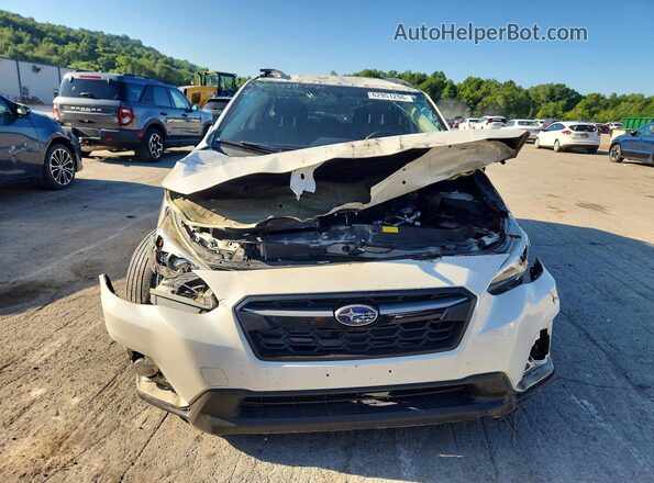 JF2GTABC7JH211879 2018 SUBARU CROSSTREK White წინა ხედი
