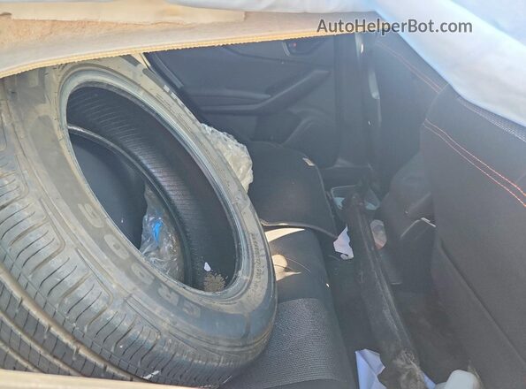 JF2GTABC7JH256871 2018 SUBARU CROSSTREK Black Rear interior view