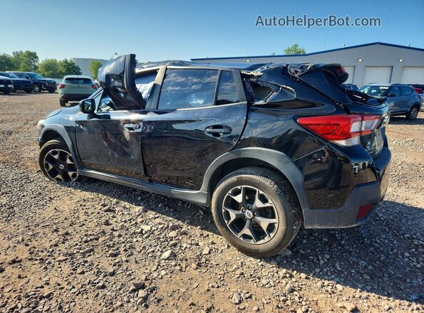 JF2GTABC7JH256871 2018 SUBARU CROSSTREK Black Rear left