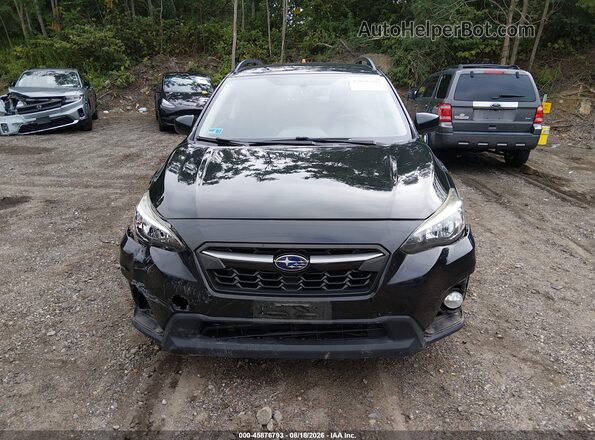 JF2GTABC7JH284296 2018 SUBARU CROSSTREK Black Սարքավորումների վահանակի տեսք