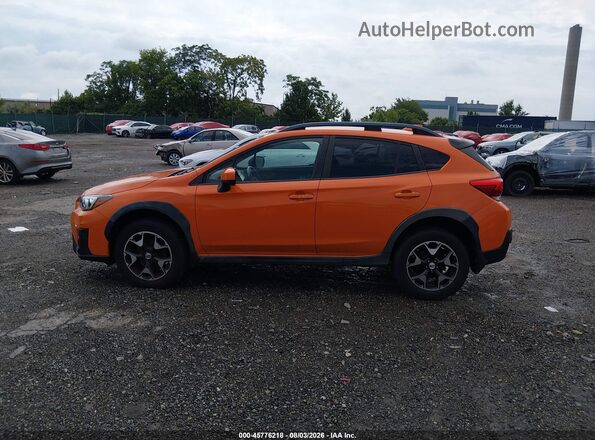 JF2GTABC7JH317300 2018 SUBARU CROSSTREK Оранжевый Панорамный вид салона 360°