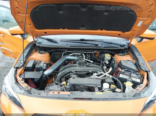 JF2GTABC7JH317300 2018 SUBARU CROSSTREK Оранжевый Вид сзади
